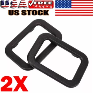 2x Interior Inside Door Handle Trim Bezel Set For BMX E30 E28 E23 E24 3 5 7 US - Picture 1 of 7
