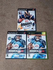 Madden NFL 08 (PlayStation 2 and Xbox), Madden NFL 2003 (PlayStation 2) | Bundle - Picture 1 of 16