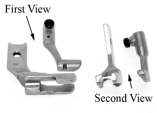 fits PFAFF 1245 DOUBLE OUTSIDE TOE WELTING  FEET 5/32" (4MM) PART#42519X20-5/32 - Image 1 of 1