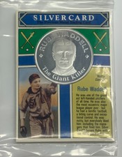 Rube Waddell 1 Oz .999 Pure Silver Trading Card The Giant Killer Baseball SEALED