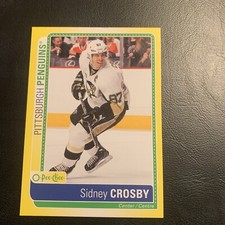 S/sc Sidney Crosby Pittsburgh penguins 2013/14 sticker￼ O Pee Chee B35￼c