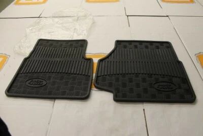 Genuine Land Rover Defender R380 TD5 300 TDI front rubber floor mat kit 90/110 - Image 1 of 4