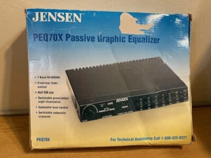 BRAND NEW JENSEN PEQ70X PASSIVE GRAPHIC EQUALIZER GENUINE SEALED OEM - Picture 1 of 2