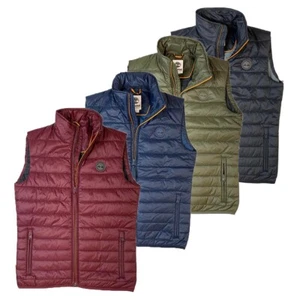 Timberland Herren Puffer Poly gefüllt gesteppt leichte Weste A29VE - Bild 1 von 14
