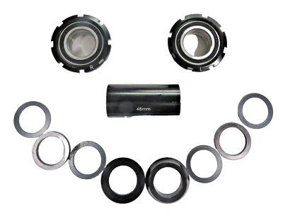 BMX  Redline Bottom Bracket Euro 19 mm Threaded For 3 Piece Cranks - Image 1 of 3