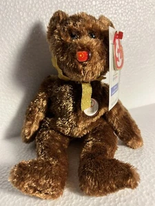 Ty Beanie Baby FIFA 2002 World Cup Bear Representing China - Picture 1 of 9