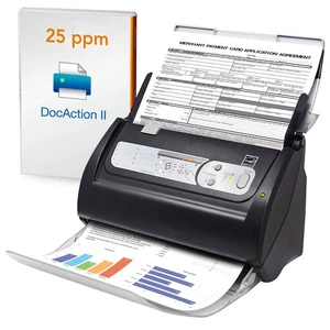 PS186 Desktop Dokumentenscanner, mit 50 Seiten Auto Document Feeder (ADF). Für... - Bild 1 von 9