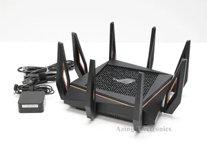 ASUS ROG Rapture GT-AX11000 Tri-Band Wi-Fi Gaming Router - Picture 1 of 9