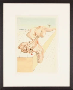 Salvador DALÍ "Hombres que se devoran unos a otros (Inferno: Canto 30)" Divina Comedia Certificado de Autenticidad - Imagen 1 de 5