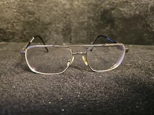 Montatura occhiali da vista Safilo Elasta 7201 0DF8 145 uomo argento/nero 57-17 2-2 - Foto 1 di 9