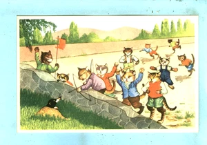 Vintage, Lots of cats, Ice Skating and Shooting bow and Arrows.... - Photo 1/2
