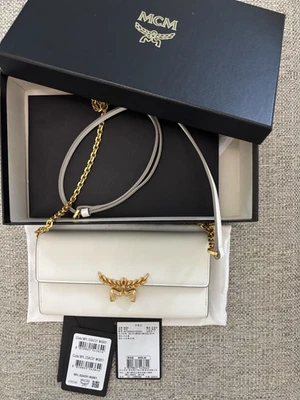 MCM crossbody chain wellet white - Image 1 of 4