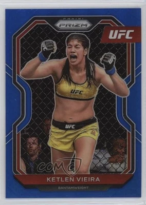 2021 Panini Prizm UFC Blue Prizm /199 Ketlen Vieira #85 - Image 1 of 2
