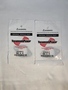Paquete de 2 juntas originales OEM Tecumseh 33263 - Imagen 1 de 4