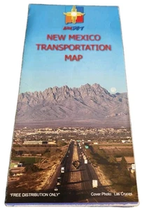 2010 New Mexico Official Transportation Map Foldable Roads & Highways - Picture 1 of 4