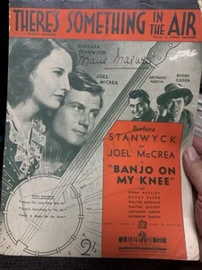 M 1936 Australian STANWYCK Spartiti di BANJO ON MY KNEE - Foto 1 di 1