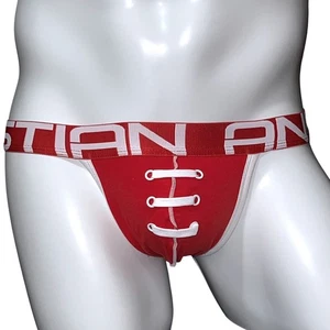 Andrew Christian Football Jock Red Size XS (26-28) #92992 NWT - Picture 1 of 12