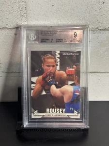 2013 Topps UFC Knockout #1 Ronda Rousey Topps Vault 1/1 BGS 9 Rookie MMA WWE - Picture 1 of 15
