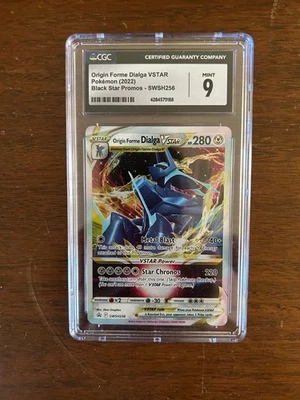 Origin Forme Dialga VSTAR SWSH256 SWSH: Sword & Shield Promo Cards Holo, CGC 9 - Image 1 of 2