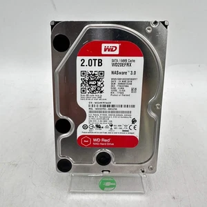 Western Digital WD Red 3.5" WD20EFRX 2TB SATA III (6 Gb/s) HDD WD20EFRX-68EUZN0 - Picture 1 of 7
