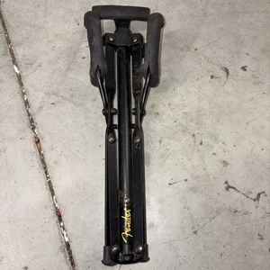 Fender E-Gitarre klappbares Stativ SCHWARZ Reise tragbar Gig Reise - Bild 1 von 2