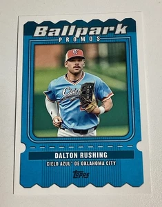 2025 Topps Pro Debut DALTON RUSHING Ballpark Promos Insert Card BP-5 Dodgers - Picture 1 of 2