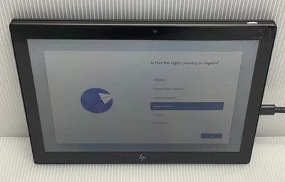 HP Engage Go 10 Tablet Core i5-1140G7 16GB Ram 256GB SSD *Cracked, No Stand / AC - Image 1 of 4