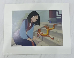 VINTAGE Disney Store Lithograph 101 DALMATIONS Commemorative Print Good Conditio - Picture 1 of 10