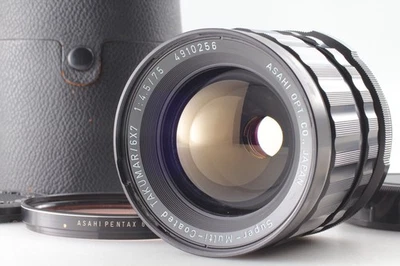 [ Near MINT w/ Case ] Pentax SMC Takumar 75mm F4.5 MF Lens for 6x7 67 From JAPAN - Image 1 of 4