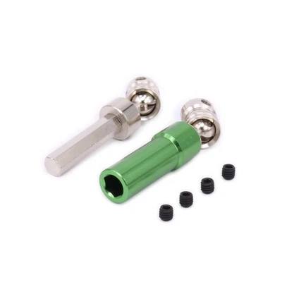 RCAWD 2PCS Alloy Rear Center Drive Shaft 0025 For 1/12 Wltoys 12428 12423 RC Car - Image 1 of 4