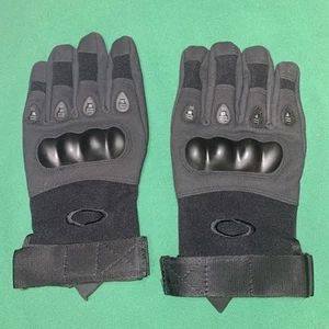 Oakley Factory Pilotenhandschuhe schwarz unbenutzt Größe "L" - Bild 1 von 4