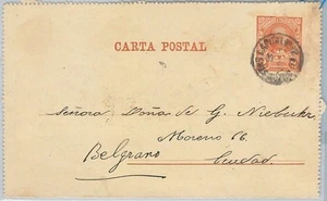 65359 - ARGENTINA - Postal History - STATIONERY LETTER CARD 1891 - Picture 1 of 1