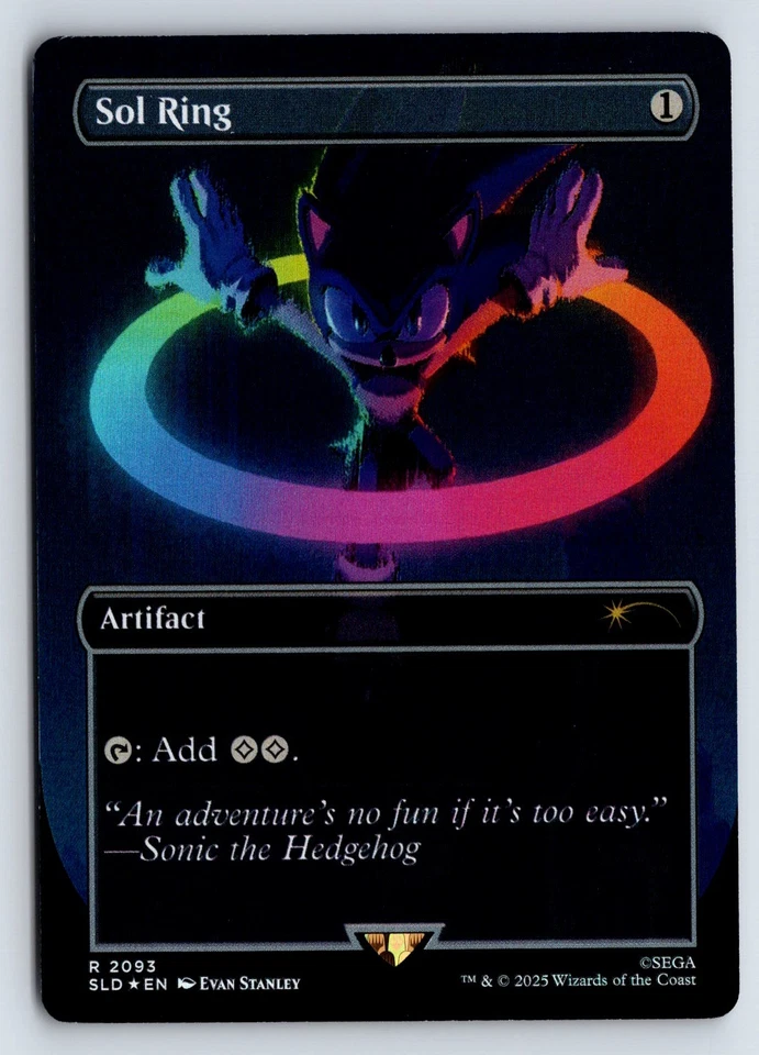 Sol Ring (Rainbow Foil) MTG Magic the Gathering R Secret Lair Drop Series 2093 N - Image 1 of 1