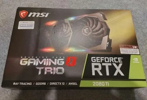 MSI GeForce RTX 2080 Ti Gaming X Trio 11GB GDDR6 Ray Tracing GPU - Picture 1 of 8