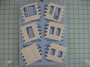 Steingebäude NS03 Gießform - Modelleisenbahn Landschaft Spur OO - Bild 1 von 5