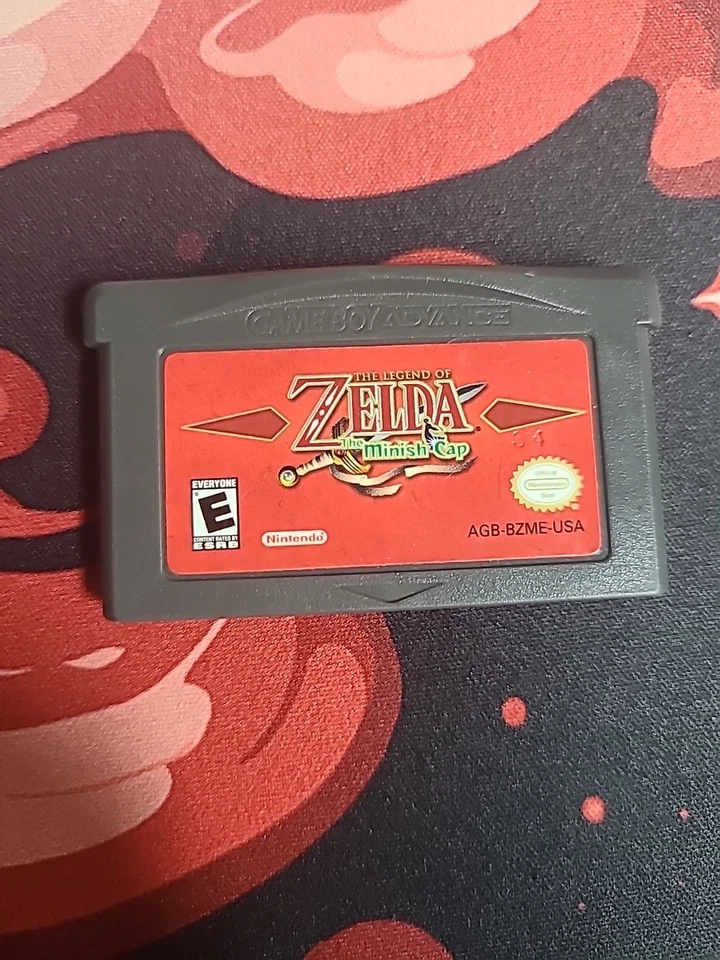 Nintendo Game Boy Advance GBA the Legend of Zelda Minish Cap Tested Working - Image 1 of 2