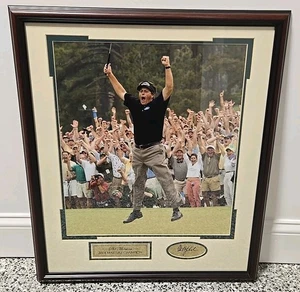 Foto de Phil Mickelson 2004 mate/enmarcada Masters 15x18 con placa autografiada - Imagen 1 de 6