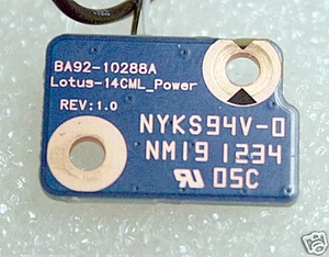 SAMSUNG SERIES 5 NP535U4C POWER BUTTON BOARD - BA92-10288A - Bild 1 von 2