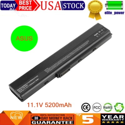 Batería A32-K52 para Asus K52F K52J A52F A42-K52 X52F K52 K42F X52J A52J A42J A52 Foto 1 de 4