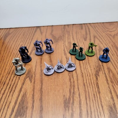 Halo Interactive Strategy Game 11 Characters 2008 Replacement Pieces Parts - Image 1 of 4