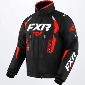FXR Men's Team FX Snowmobile Jacket Red M 4XL 220004-1020 CLEARANCE - Picture 1 of 3