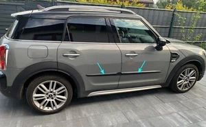 Protector de puerta de coche moldura cubierta moldura carrocería molduras laterales apto para Mini Countryman 2017- - Imagen 1 de 9