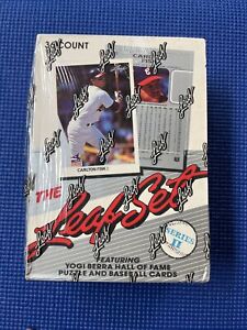 The Leaf Set 1990 Series 2 Baseball Wax Box - Mint Box - Frank Thomas Rookie