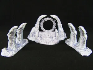 Portal & Rocky Spikes Scatter Terrain Scenery 3D Printed Mini Miniature Model - Picture 1 of 4