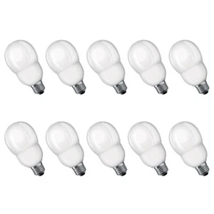 10 x Osram ESL Energiesparlampe Dulux Classic Tropfen 6W E27 827 warmweiß 2700K - Bild 1 von 2