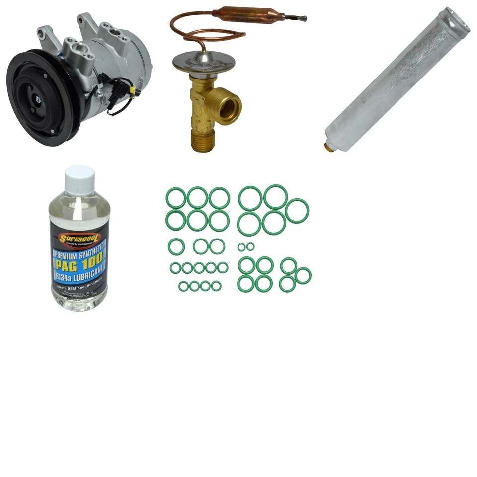 Kit de compressor UAC para 2003-2004 Nissan Frontier 2.4L DOHC - Imagem 1 de 1