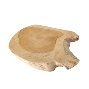 FeineHeimat Schneidbrett Schneide Brett Teak handgefertigt aus Teak Holz - Bild 1 von 6