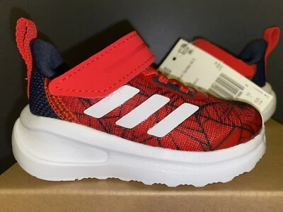 Adidas x Marvel Spider-Man Fortarun Shoes Sz 4K - Image 1 of 4