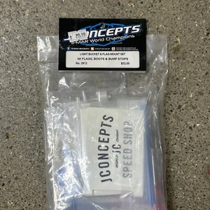 JConcepts Light Bucket and Flag Mount Set W/ Flags Boots and Bump Stops JCO2912 - Picture 1 of 2