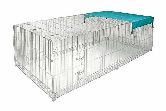 Kerbl Freigehege mit Ausbruchsperre mit Abdeckung